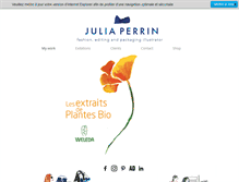 Tablet Screenshot of juliaperrin.com